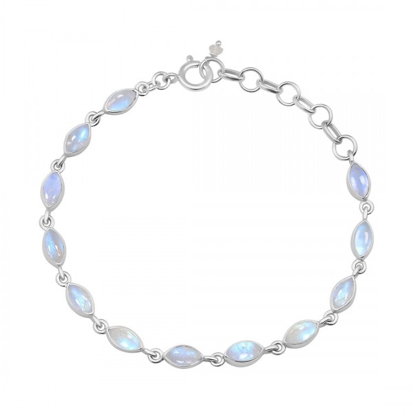 SILVER BRACELETS WITH GEMSTONES